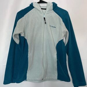 Columbia full zip women’s fleece hooded jacket